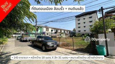 ขาย - ปรับลดราคา! ขายที่ดินสวย 140 ตารางวา สี่เหลื่ยมผืนผ้า ดอนเมือง ถนนสรงประภา ซอยสรณคมน์ 20 แยก 8, กรุงเทพ