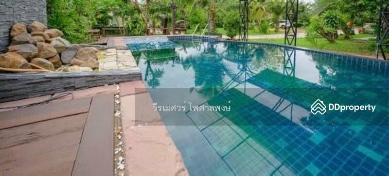 ขายสุดคุ้ม! บ้านไม้สัก—พัทยา (ตกแต่งสไตล์ Pool Villa) บนเนื้อที่ 2-1-0 ไร่ ## สวนร่มรื่น 
