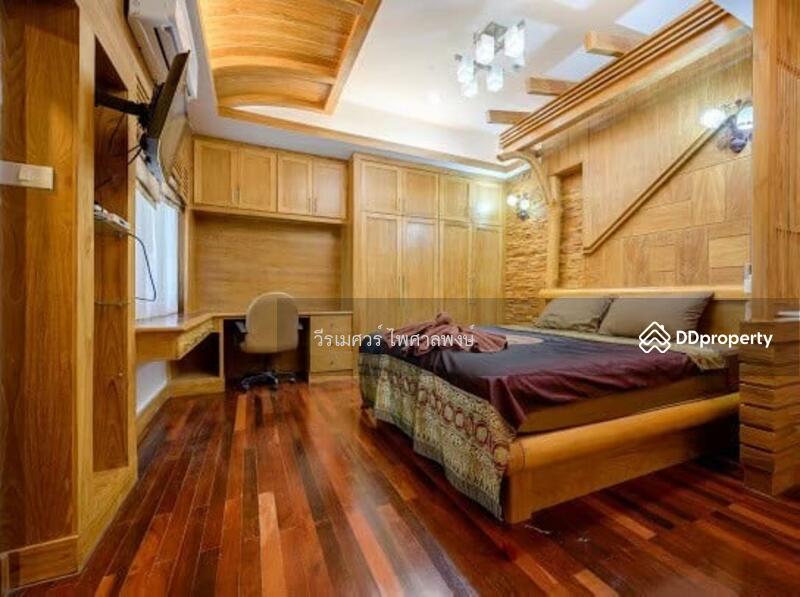 ขายสุดคุ้ม! บ้านไม้สัก—พัทยา (ตกแต่งสไตล์ Pool Villa) บนเนื้อที่ 2-1-0 ไร่ ## สวนร่มรื่น