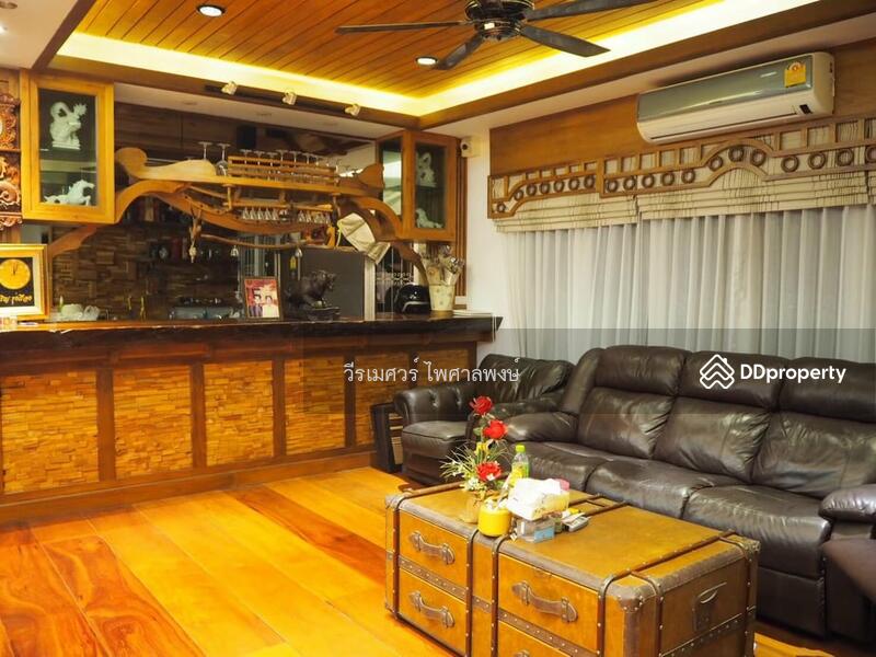 ขายสุดคุ้ม! บ้านไม้สัก—พัทยา (ตกแต่งสไตล์ Pool Villa) บนเนื้อที่ 2-1-0 ไร่ ## สวนร่มรื่น