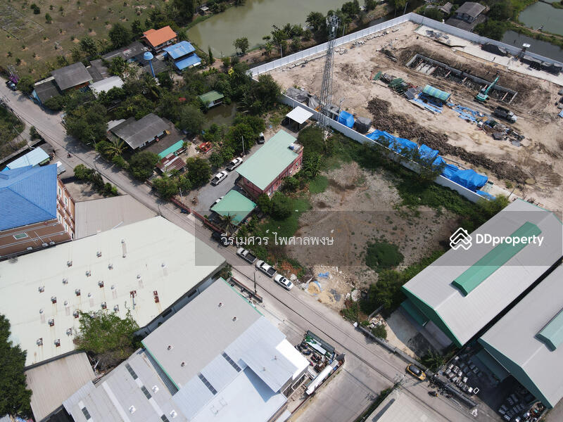 ขายถูก! ที่ดินถนนแพรกษา อ.เมืองสมุทรปราการ (ผังสีม่วง : Zone อุตสาหกรรม และคลังสินค้า) 1-0-74 ไร่ 