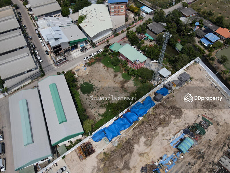 ขายถูก! ที่ดินถนนแพรกษา อ.เมืองสมุทรปราการ (ผังสีม่วง : Zone อุตสาหกรรม และคลังสินค้า) 1-0-74 ไร่ 