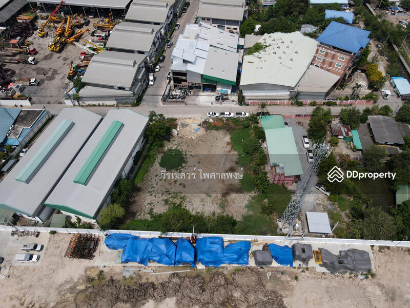 ขายถูก! ที่ดินถนนแพรกษา อ.เมืองสมุทรปราการ (ผังสีม่วง : Zone อุตสาหกรรม และคลังสินค้า) 1-0-74 ไร่ 