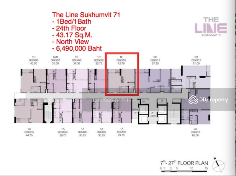 For Sale - The Line Sukhumvit 71, Bangkok
