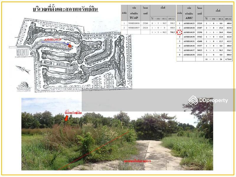 ที่ดินเปล่าในสนามกอล์ฟ องครักษ์ นครนายก