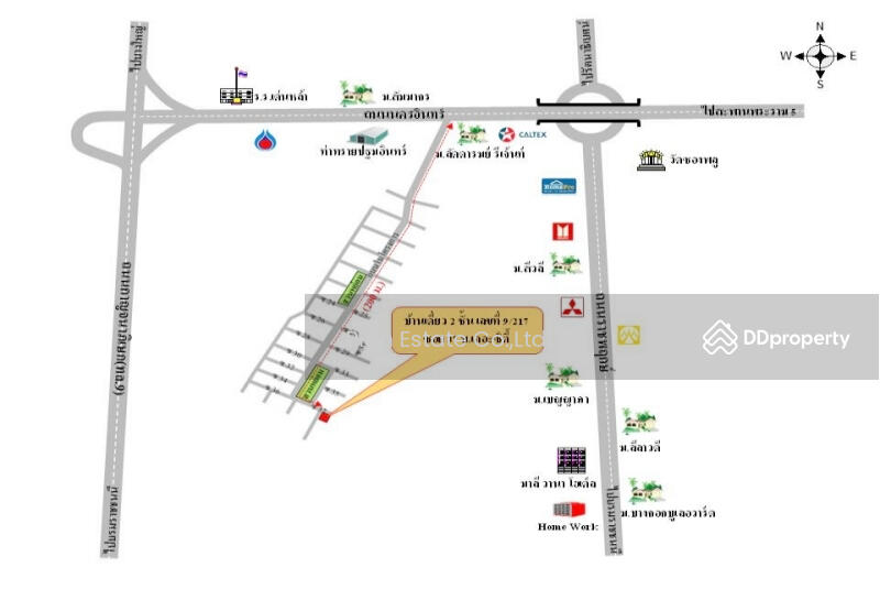 บ้านพักอาศัยตึก 2 ชั้น 1 หลัง บางกรวย นนทบุรี TSMES0103