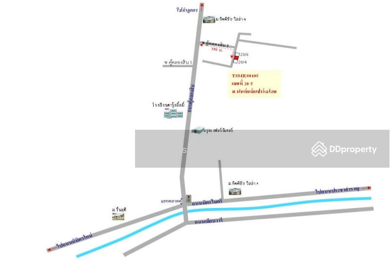 บ้านเดี่ยว 2 ชั้น จำนวน 1 หลัง หนองจอก กรุงเทพมหานคร TSMES0105