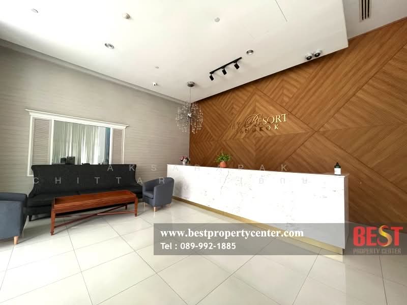 My Resort Bangkok, Bangkok, 1724 Petchaburi Road, Bang Kapi, Huai Khwang, Bangkok, Studio, 37 sqm, Condo For Rent, by Aksarapak Chittara, 10134836 - DDproperty.com