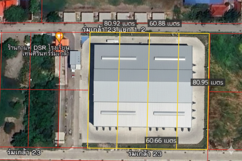 ภาพจำลอง โกดัง บนที่ดิน