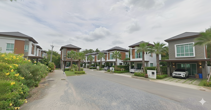 ภาพจำลอง หมู่บ้าน บนที่ดิน