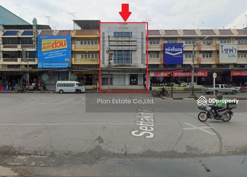 สำนักงาน 3 ชั้น มีชั้นลอย 2 คูหา