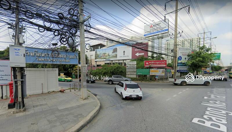 ถนนบางนาตราด ฝั่ง Mega Bangna ซอยราชวินิตบางแก้ว (ทางเข้าแปลงที่ดิน) (2)