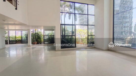 View of Luxury Duplex Penthouse At Somkid Gardens For Sale, Ploenchit, Bangkok ...