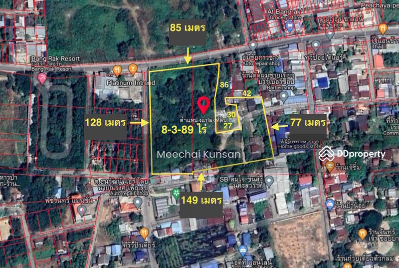 ที่ดินแปลงมุม 9 ไร่ ในตัวเมืองนครสวรรค์, Nakhon Sawan, Pak Nam Pho, Muang Nakhon Sawan, Nakhon Sawan, , 14,356 sqm, Land For Sale, by Meechai Kunsan, 10273728 - DDproperty.com