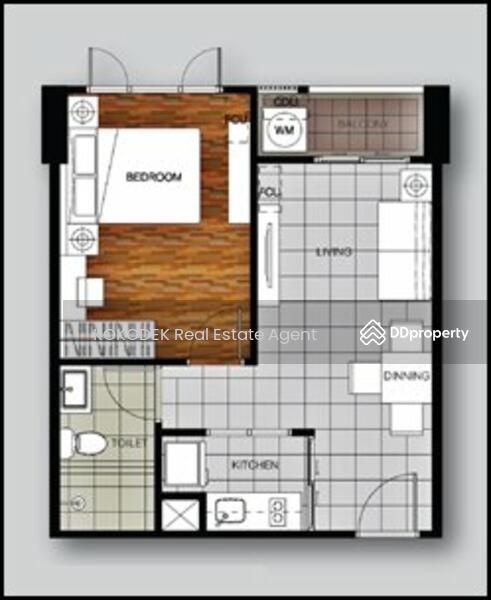 Voque Place Sukhumvit 107 : โว้ค เพลส สุขุมวิท 107, สมุทรปราการ, ซอย 2, สำโรงเหนือ, เมืองสมุทรปราการ, สมุทรปราการ, 41 ตร.ม., คอนโด ให้เช่า, โดย Ladapa Kongpichitchoke, 10284239 - DDproperty.com