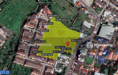 ขาย - ที่ดิน 6 - 0 - 25 ไร่ ติดถนน บางกรวย ไทรน้อย บางสีทอง, นนทบุรี