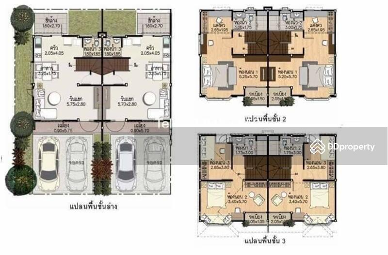 Supalai Ville, Laksi - Don Mueang., Bangkok, ช่างอากาศอุทิศ, Si Khan, Don Mueang, Bangkok, 3 Bedrooms, 147 sqm, Townhouse For Rent, by Line: @katagent, 10300916 - DDproperty.com