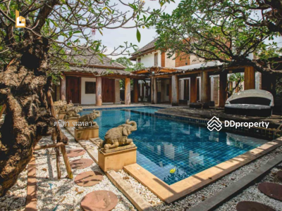 ขาย - ขาย บ้านเดี่ยวสไตล์รีสอร์ท ตกแต่งด้วยไม้สักอายุกว่า 100 ปี, กรุงเทพ