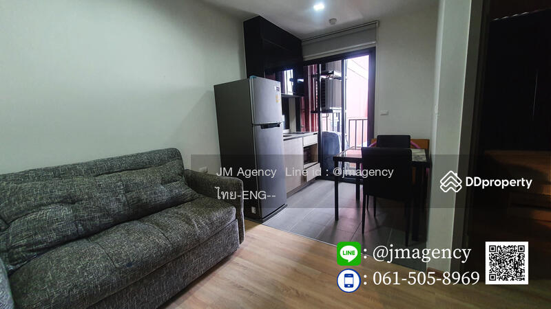 The Base Garden Rama 9, Bangkok, 18 Rama 9 Road, Hua Mak, Bang Kapi, Bangkok, 1 Bedroom, 27 sqm, Condo For Rent, by JM Agency Line id : @jmagency ไทย-ENG-中文-日本語, 10329625 - DDproperty.com