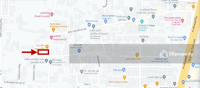 ให้เช่า - ให้เช่าที่ดิน100วา(ถมแล้ว)ใกล้วัดบัวขวัญ ซ.งามวงศ์วาน 23, นนทบุรี