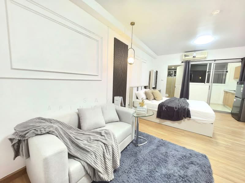 Supalai City Home Ratchada 10, Bangkok, Soi Ratchadaphisek 10, Ratchadaphisek Road, Huai Khwang, Bangkok, 1 Bedroom, 30 sqm, Condo For Rent, by Sayanee Apinunmahakun, 10384195 - DDproperty.com