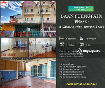 ขาย - ม. เฟื่องฟ้าวิลล่า 9 เฟส 6 , ซอย มังกร-ขันดี , ทาวน์เฮ้าส์ , แพรกษา, สมุทรปราการ