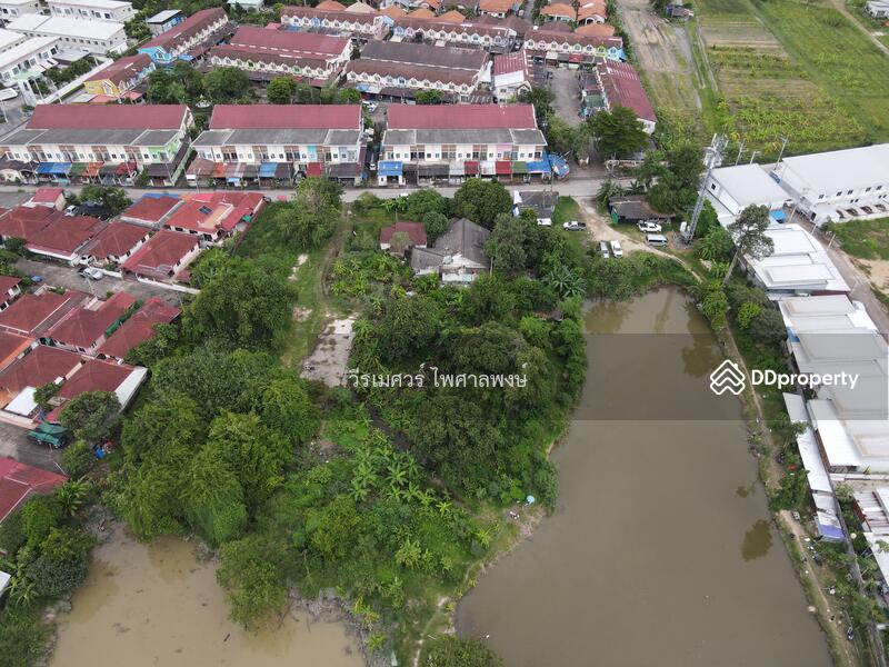 ที่ดินถนนเครือสหพัฒน์ (ใกล้ท่าเรือแหลมฉบัง เขตชุมชนเมืองมีความเจริญ) 10-1-93 ไร่ ผังสีส้ม ถนน 8 m.
