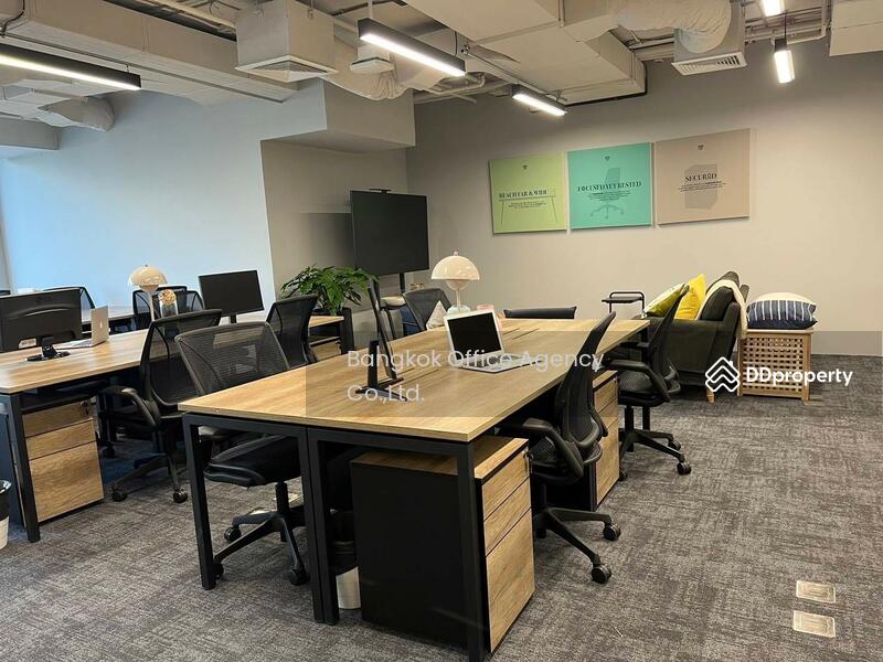 For Rent - Office for rent Silom BTS Saladaeng Fully furnished free Wifi 100sqm. 290 K (Nego)Line/Tel 09891538, Bangkok