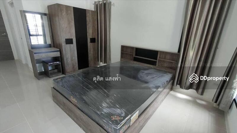 ให้เช่าบ้านเดี่ยวชั้นเดียว บ้านใหม่ ม.ศราริญ ใกล้ J park ศรีราชา, Chon Buri (Pattaya), Surasak, Si Racha, Chon Buri (Pattaya), 2 Bedrooms, 160 sqm, Single Detached House For Rent, by Dusit Saengfa, 10533665 - DDproperty.com