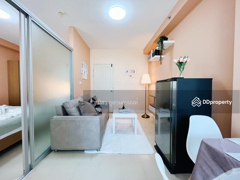 City Home Srinakarin, Bangkok, - Soi La Salle, Srinakarin Road, Bang Na, Bang Na, Bangkok, 1 Bedroom, 30 sqm, Condo For Rent, by สมิสา กุลกมลานนท์, 10539845 - ห้องนอน ห้องนั่่งเล่น เป็นสัดส่วน - DDproperty.com