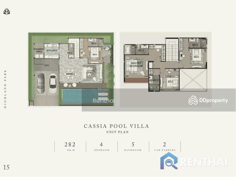 For Sale - Highland Park Pool Villas Pattaya, Chon Buri