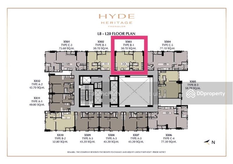 Hyde Heritage Thonglor, กรุงเทพ, 1199 ซอยสุขุมวิท 59, คลองตันเหนือ, วัฒนา, กรุงเทพ, 51 ตร.ม., คอนโด ขาย, โดย Jomchanok Aswavibul, 10590092 - DDproperty.com