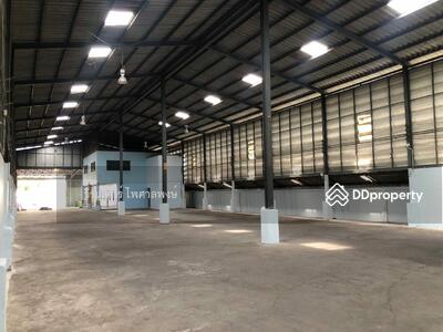 ขาย - โกดัง-พร้อมสำนักงาน บางกรวย-ไทรน้อย เนื้อที่ 318 ตร.ว. พื้นที่ใช้สอย 1346 ตร.ม. รับน้ำหนักเกิน 3 ตัน, นนทบุรี