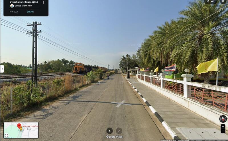 For Sale - Land for sale with an area of 1 rai 3 ngan 56 square wah with 7 rooms of buildings., Prachuap Khiri Khan