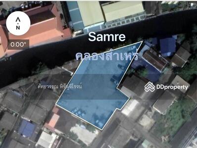 ขาย - ขาย ที่ดิน เจริญนคร 56 ขนาด 409.8ตรว ติดคลอง สร้างบ้าน ร้านอาหารริมนำ้โรงแรม ราคา160,000บ/ตร.ว., กรุงเทพ