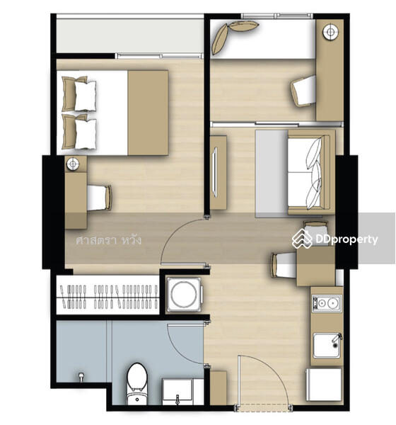 The Parkland Phetkasem 56, Bangkok, Phetkasem Road, Bang Wa, Phasi Charoen, Bangkok, 1 Bedroom, 35 sqm, Condo For Rent, by Sarttra Wang, 10638170 - DDproperty.com