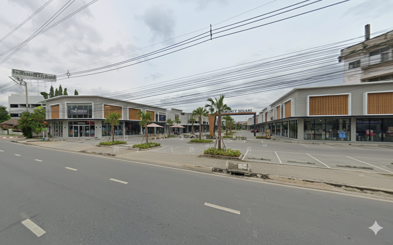 ภาพจำลอง คอมมิวนิตี้มอล ในตำเเหน่งของที่ดิน