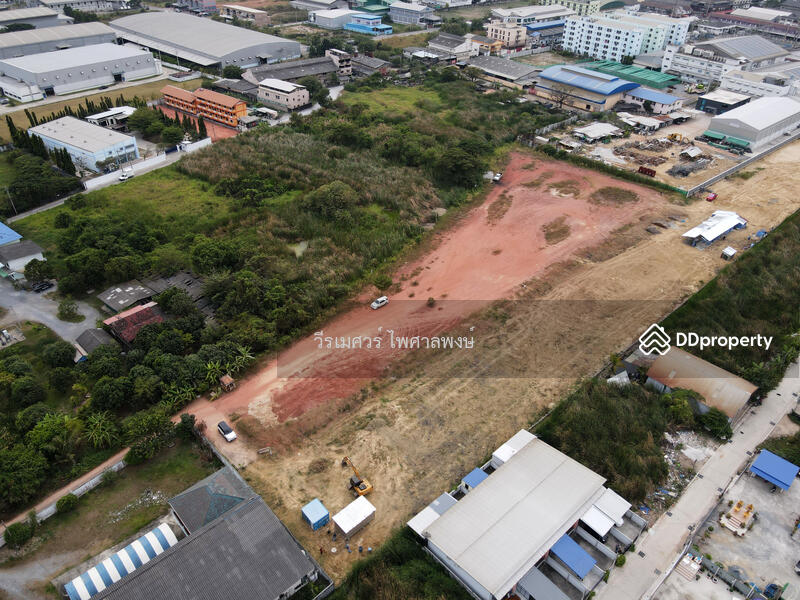 ที่ดิน อ้อมน้อย ถนนเพชรเกษม จ.สมุทรสาคร (ผังสีม่วง เหมาะสร้าง โรงงานอุตสาหกรรม และ คลังสินค้า) 4-2-9
