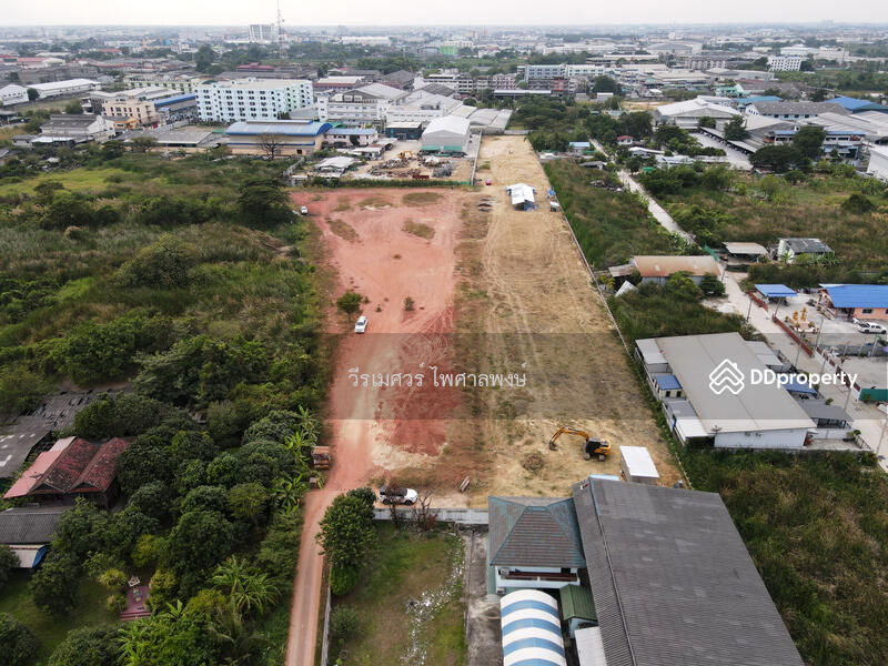 ที่ดิน อ้อมน้อย ถนนเพชรเกษม จ.สมุทรสาคร (ผังสีม่วง เหมาะสร้าง โรงงานอุตสาหกรรม และ คลังสินค้า) 4-2-9