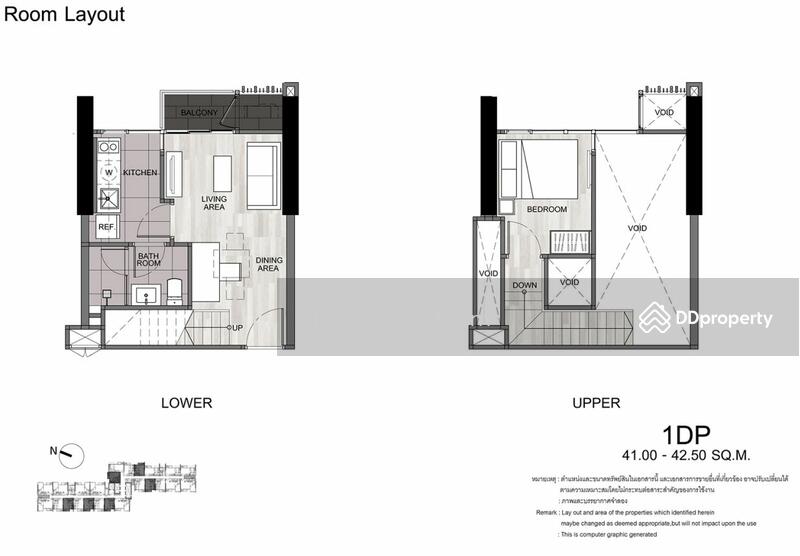 The Line Sukhumvit 101, Bangkok, 3009 Sukhumvit 101 Road, Bang Chak, Phra Khanong, Bangkok, 1 Bedroom, 43 sqm, Condo For Rent, by Khun Joy, 10656995 - DDproperty.com