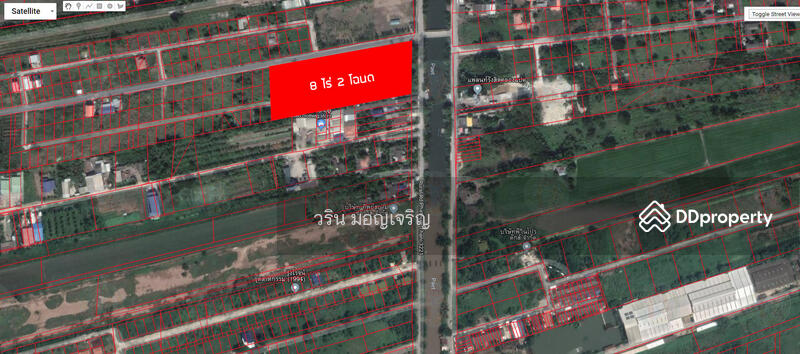 คลอง 8 รังสิต นครนายก, ปทุมธานี, บึงบอน, บึงบอน, หนองเสือ, ปทุมธานี, 12,800 ตร.ม., ที่ดิน ขาย, โดย วริน มอญเจริญ, 10674101 - DDproperty.com