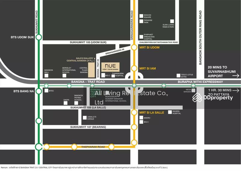 NUE Noble Centre Bangna : นิว โนเบิล เซ็นเตอร์ บางนา, กรุงเทพ, ถนนบางนา-ตราด, บางนา, กรุงเทพ, 26 ตร.ม., คอนโด ให้เช่า, โดย Airada Parasarn, 10675974 - DDproperty.com