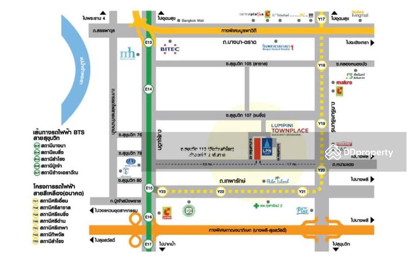 ให้เช่า - LUMPINI TOWNPLACE SUKHUMVIT - SRINAKARIN, สมุทรปราการ