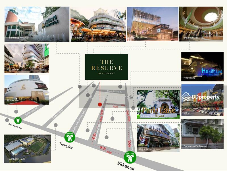 The Reserve Sukhumvit 61, Bangkok, 78 Soi Sukhumvit 61, Khlong Tan Nua, Watthana, Bangkok, 2 Bedrooms, 150 sqm, Condo For Rent, by Yuanyuan chen, 10708095 - DDproperty.com