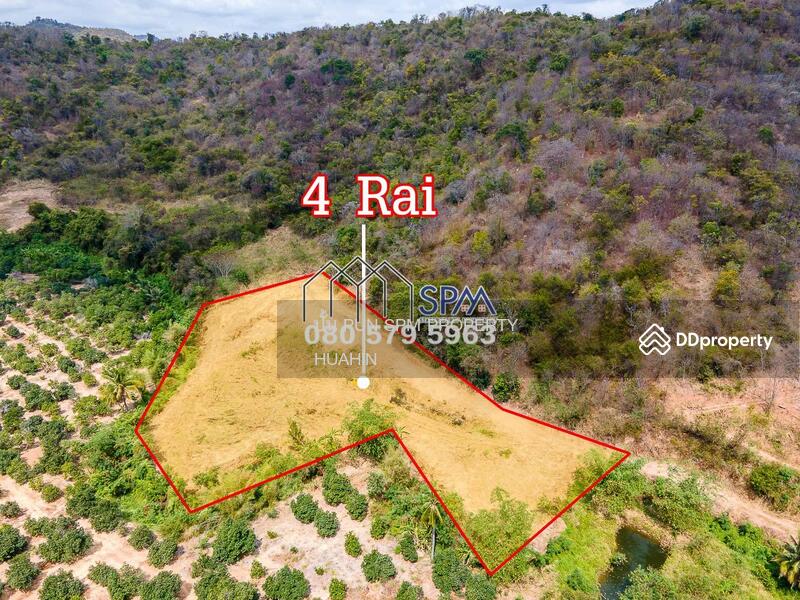For Sale - Farm Land for Sale Huahin 4 Rai, total price 500,000 Baht, Prachuap Khiri Khan
