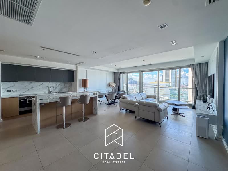 The River by Raimon Land, Bangkok, Soi Charoen Nakorn 13, Charoen Nakorn Road, Khlong Ton Sai, Khlong San, Bangkok, 2 Bedrooms, 134 sqm, Condo For Rent, by Citadel Real Estate Co., Ltd. -, 10724865 - DDproperty.com