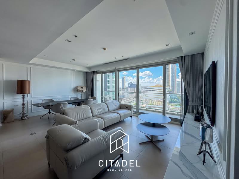 The River by Raimon Land, Bangkok, Soi Charoen Nakorn 13, Charoen Nakorn Road, Khlong Ton Sai, Khlong San, Bangkok, 2 Bedrooms, 134 sqm, Condo For Rent, by Citadel Real Estate Co., Ltd. -, 10724865 - DDproperty.com