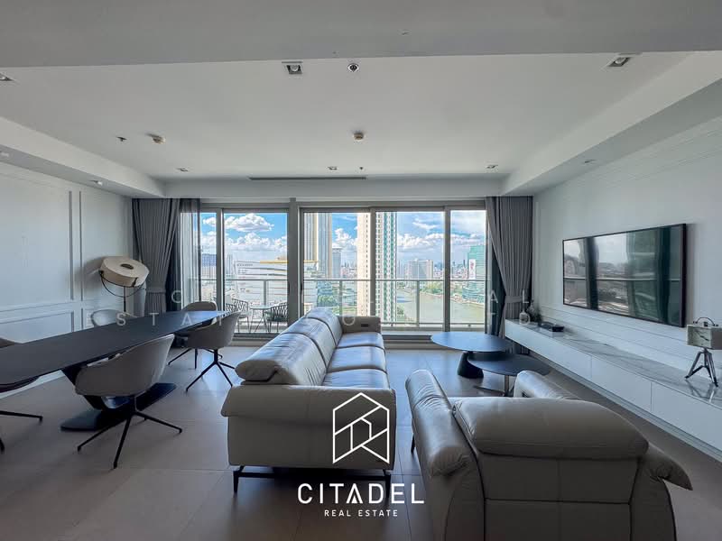 The River by Raimon Land, Bangkok, Soi Charoen Nakorn 13, Charoen Nakorn Road, Khlong Ton Sai, Khlong San, Bangkok, 2 Bedrooms, 134 sqm, Condo For Rent, by Citadel Real Estate Co., Ltd. -, 10724865 - DDproperty.com