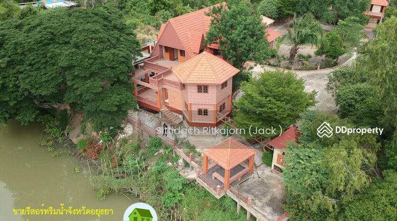 ขาย - ขายด่วนมาก บ้านเดี่ยวหลังใหญ่ บรรยากาศริมน้ำเงียบสงบ มีความเป็นส่วนตัว ต.บ้านโพธิ์ อ.เสนา จ.อยุธยา, พระนครศรีอยุธยา