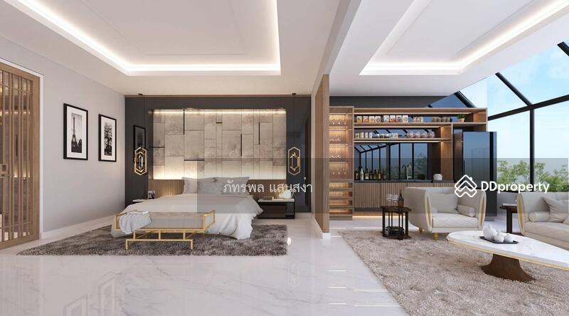 ห้องนอนทั้ง3ห้องเป็นแบบ Master Bed Room ทั้งหมด และวางเตียงขนาด King Size ทุกห้อง